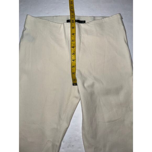 Lauren Ralph Lauren Pull On Chino Pants Women’s Size 8 Side Zip Elastic Waist - Picture 2 of 8